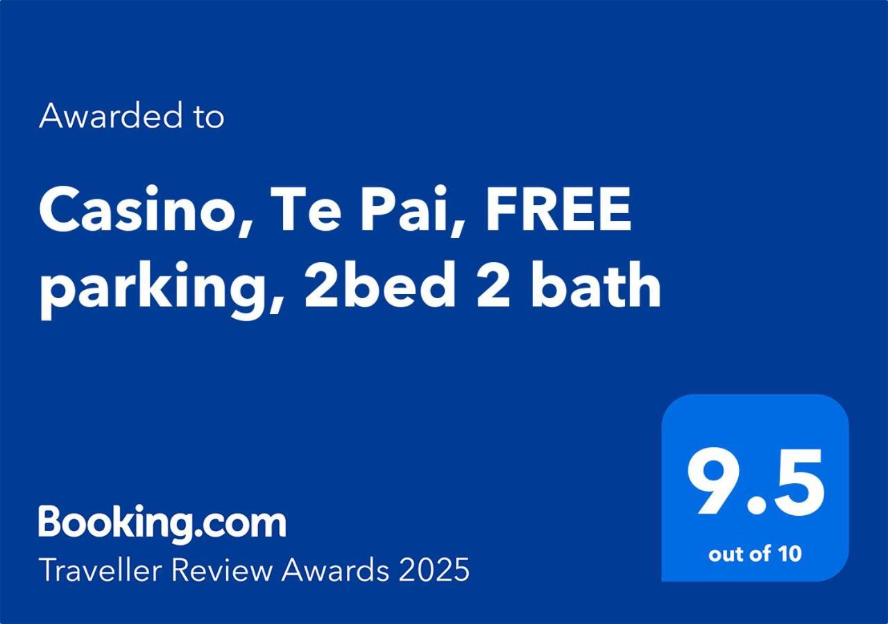 基督城Casino, Te Pai, Free Parking, 2Bed 2 Bath公寓 外观 照片